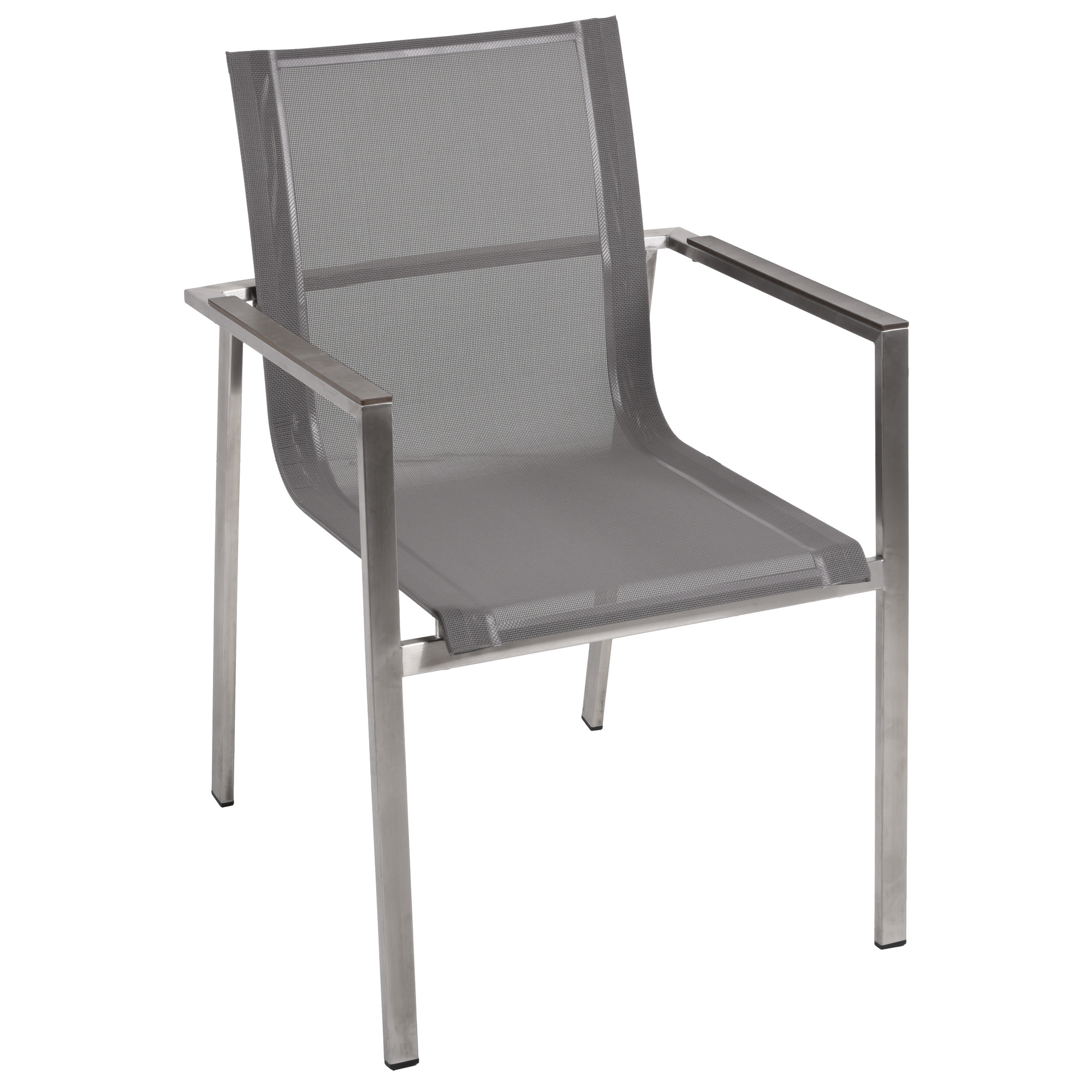 Gartenmöbelset 'Sienna' für 4 Personen Edelstahl