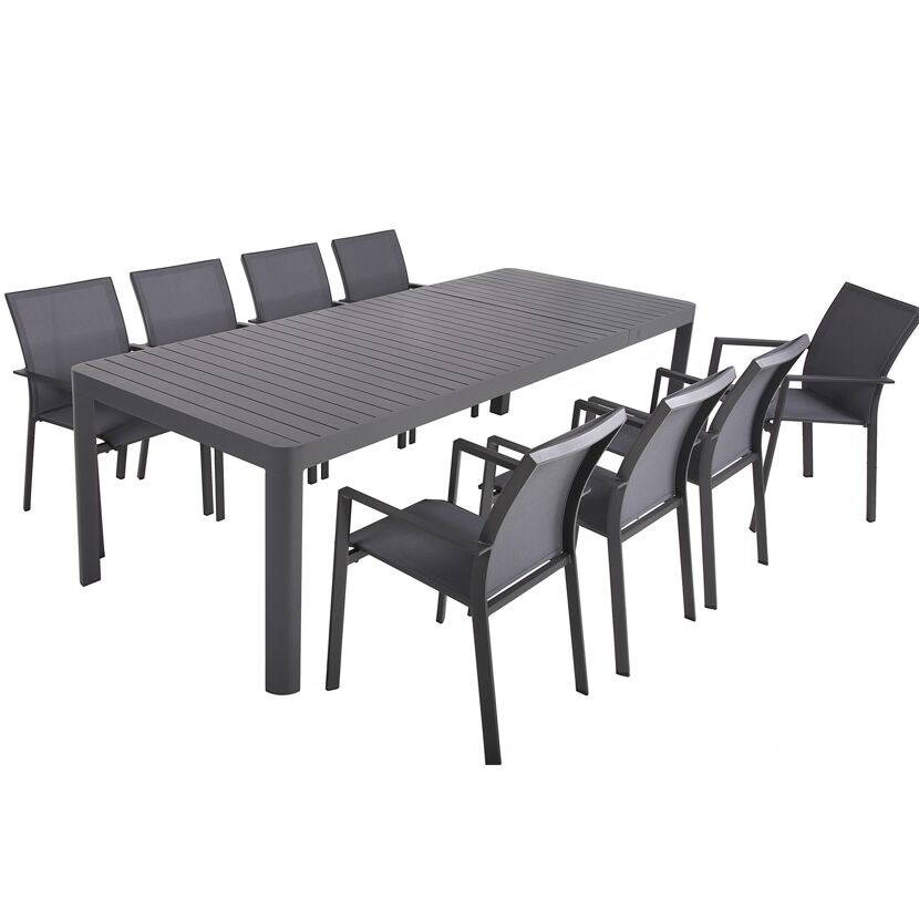 Gartenmöbelset 'Amira' für 8 Personen Aluminium