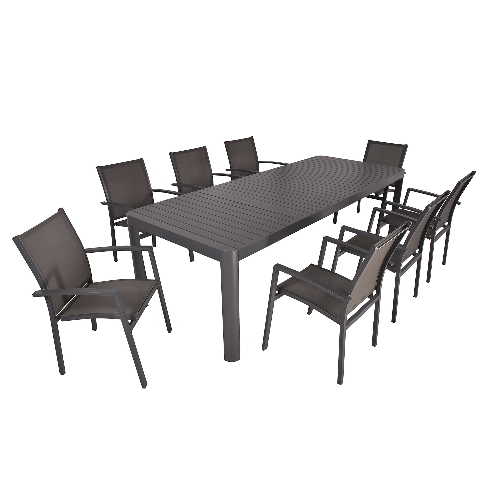 Gartenmöbelset 'Amira' für 8 Personen Aluminium