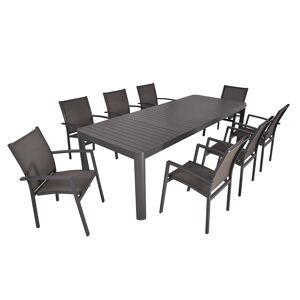 Gartenmöbelset 'Amira' für 8 Personen Aluminium