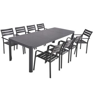 Gartenmöbelset 'Amira' für 8 Personen Aluminium