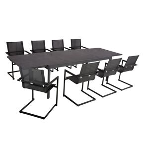 Gartenmöbelset 'Nerea' für 8 Personen Aluminium