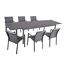 Gartenmöbelset 'Nerea' für 6 Personen Aluminium