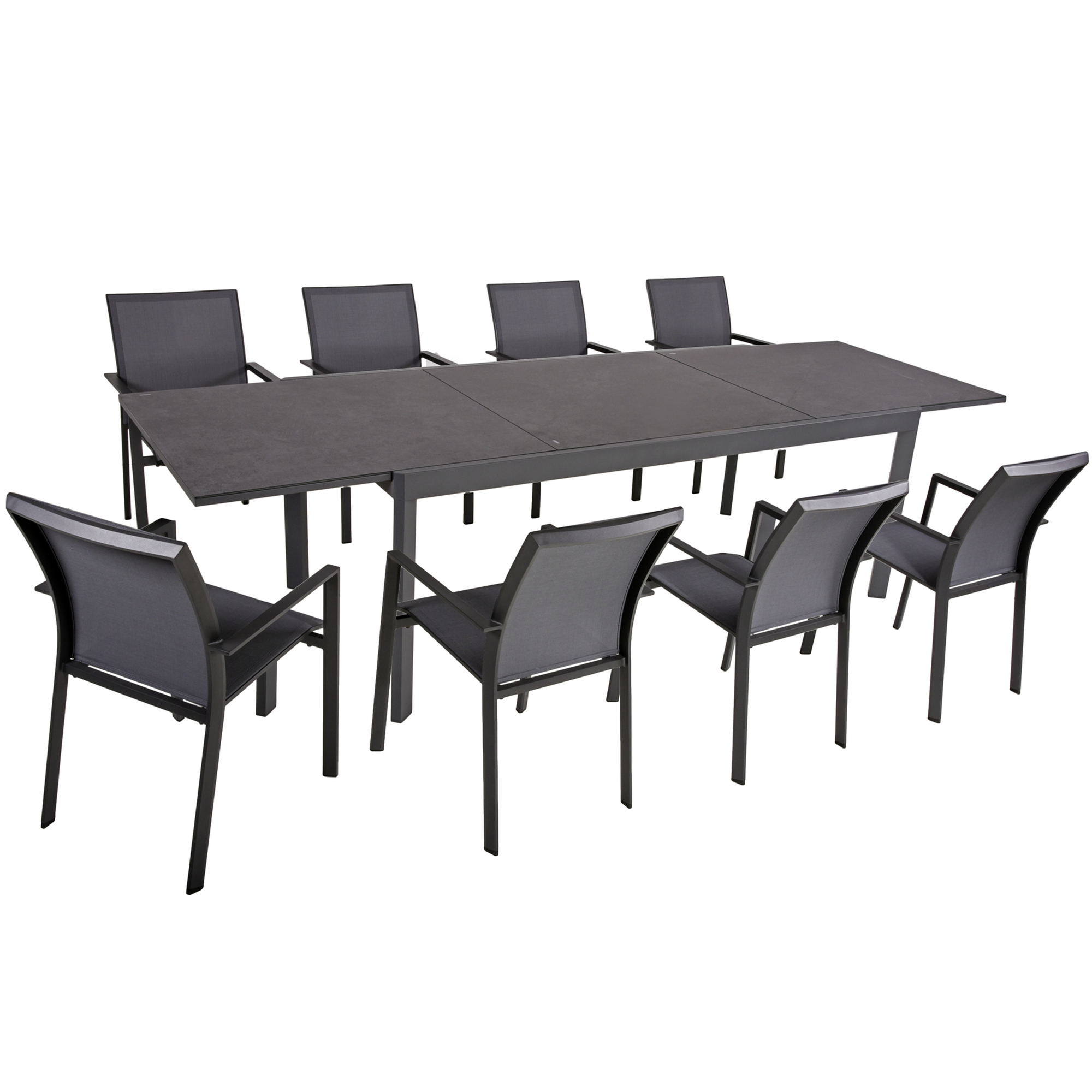 Gartenmöbelset 'Nerea' für 8 Personen Aluminium