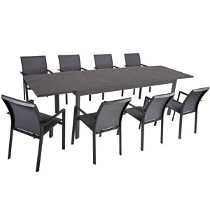 Gartenmöbelset 'Nerea' für 8 Personen Aluminium