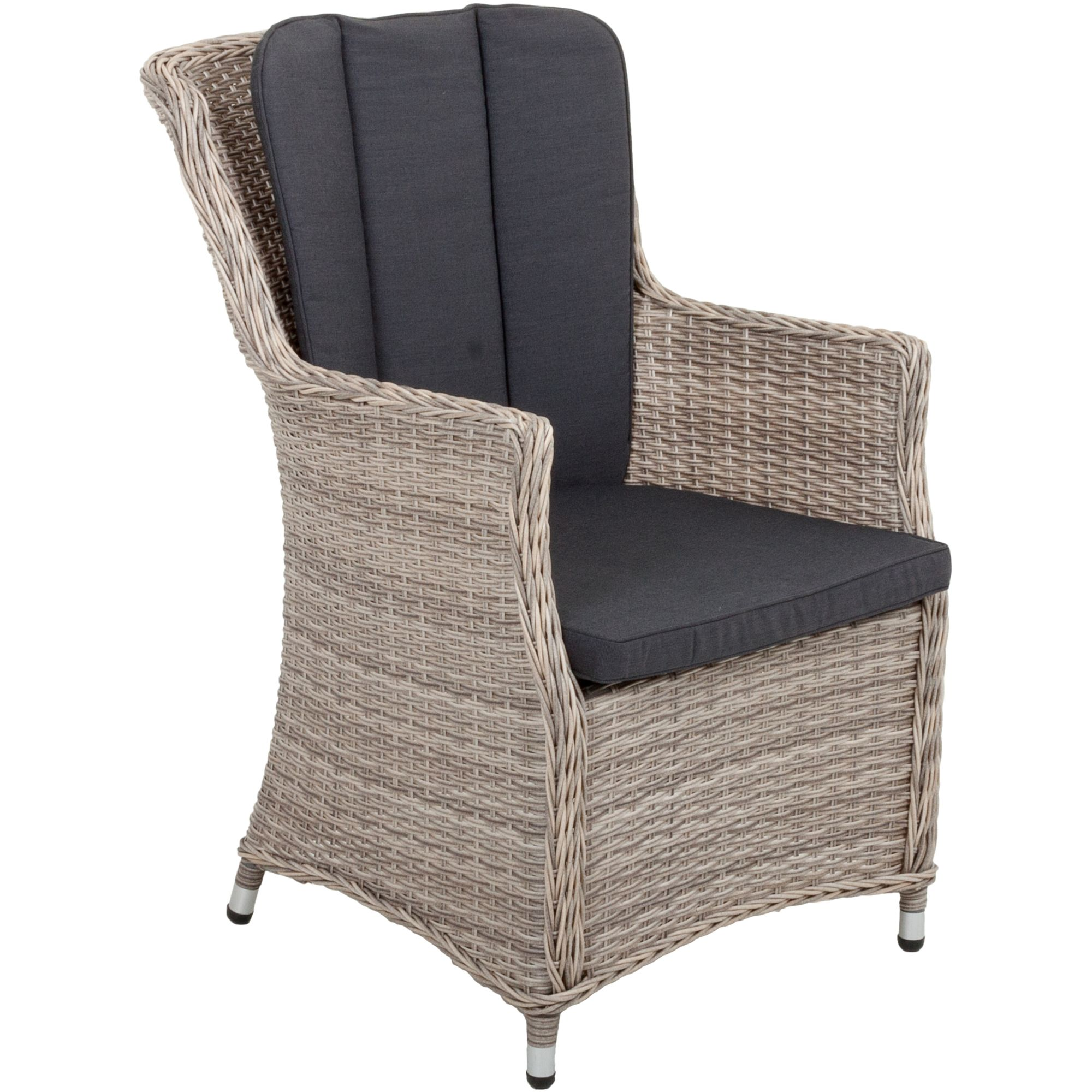 Gartenmöbelset 'Dijon' für 6 Personen Aluminium/Kunststoff