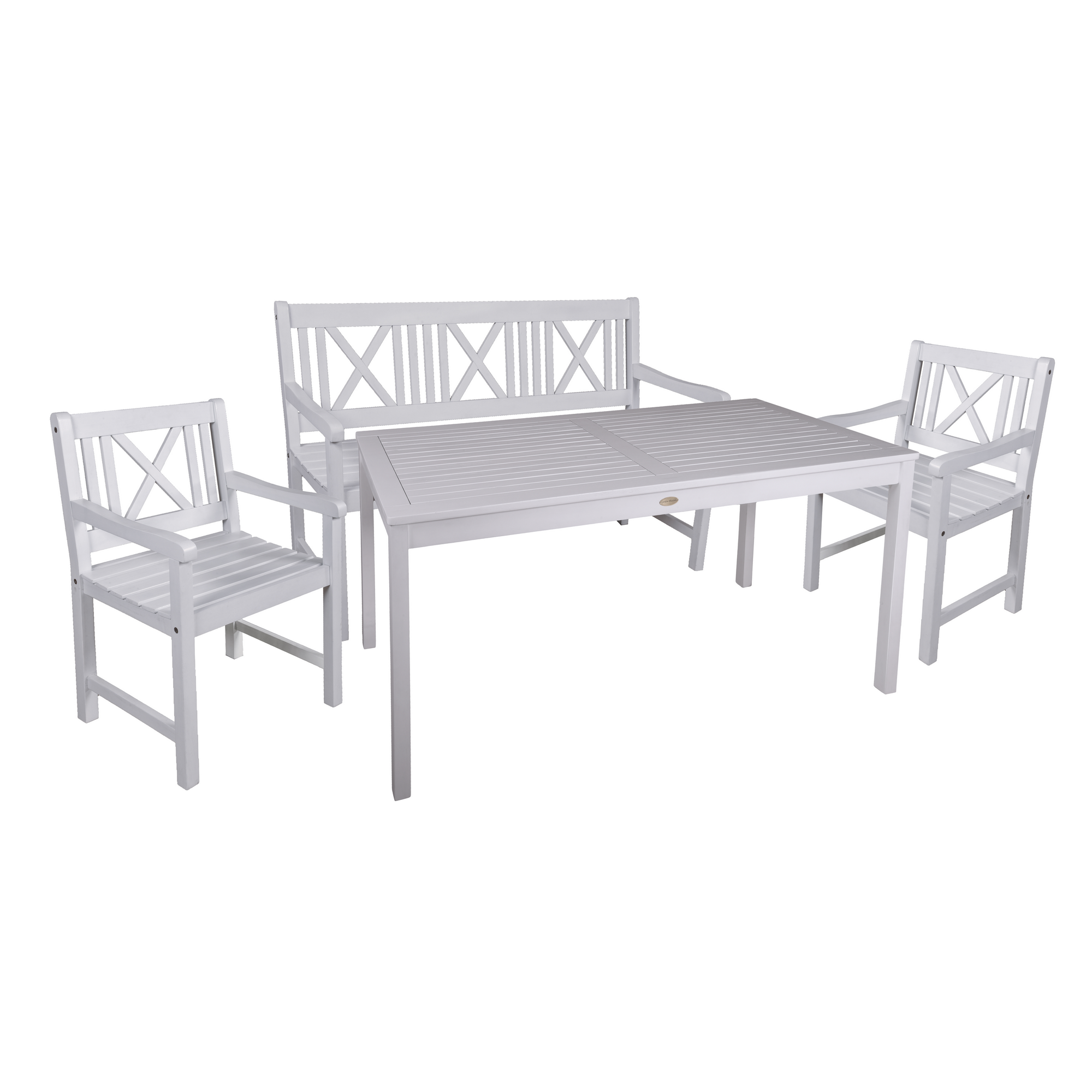 Gartenmöbelset 'Malmö' für 5 Personen Eukalyptusholz