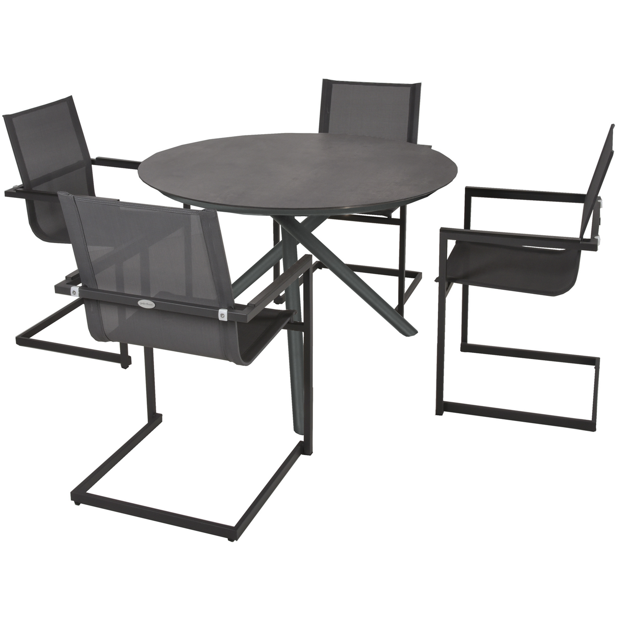 Gartenmöbelset 'Sophia' für 4 Personen Aluminium