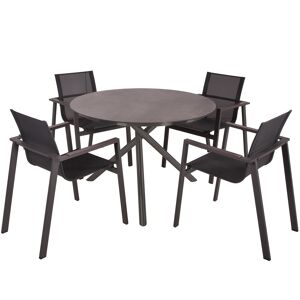 Gartenmöbelset 'Sophia' für 4 Personen Aluminium