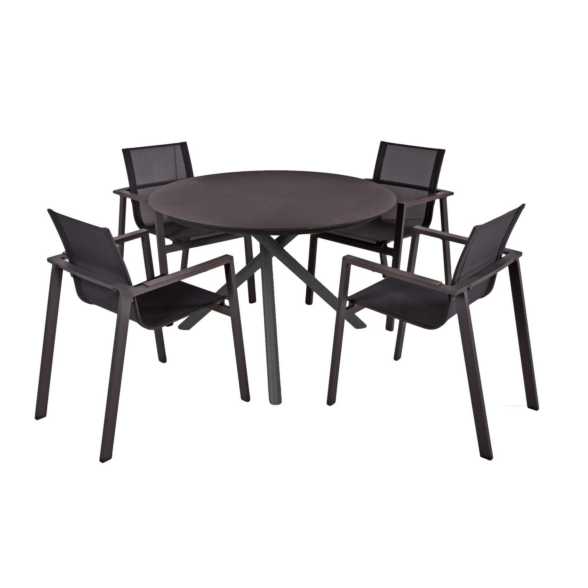 Gartenmöbelset 'Sophia' für 4 Personen Aluminium