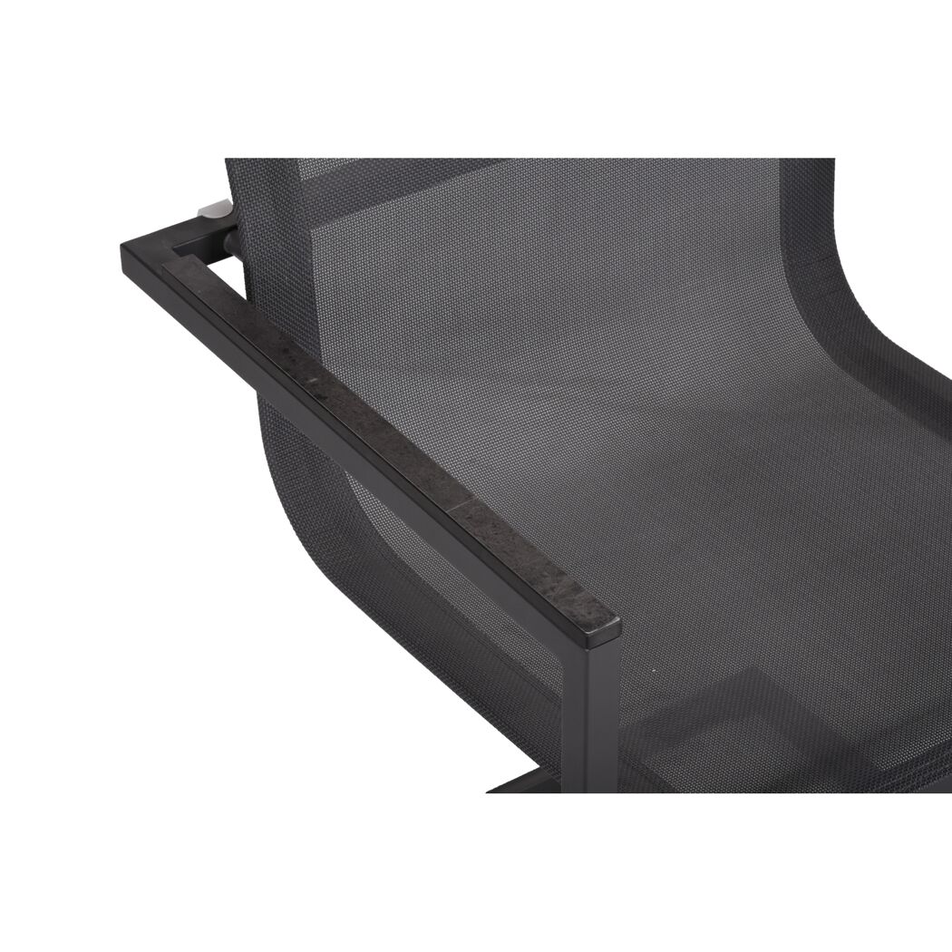 Gartenmöbelset 'Sophia' für 4 Personen Edelstahl/Aluminium