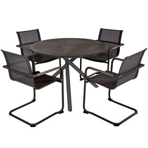 Gartenmöbelset 'Sophia' für 4 Personen Aluminium