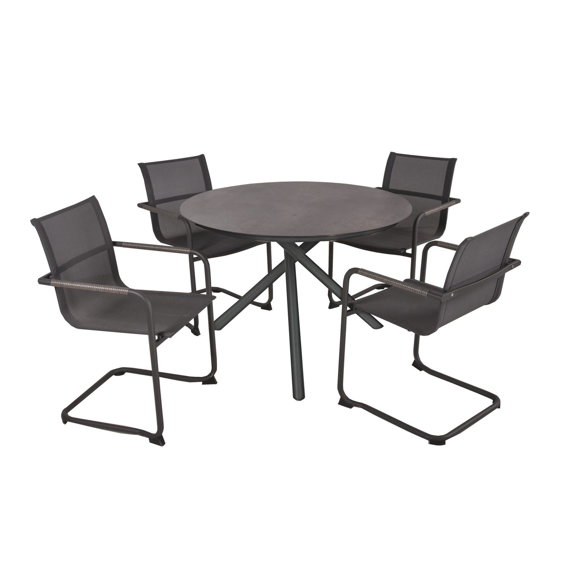 Gartenmöbelset 'Sophia' für 4 Personen Aluminium