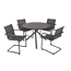 Gartenmöbelset 'Sophia' für 4 Personen Aluminium
