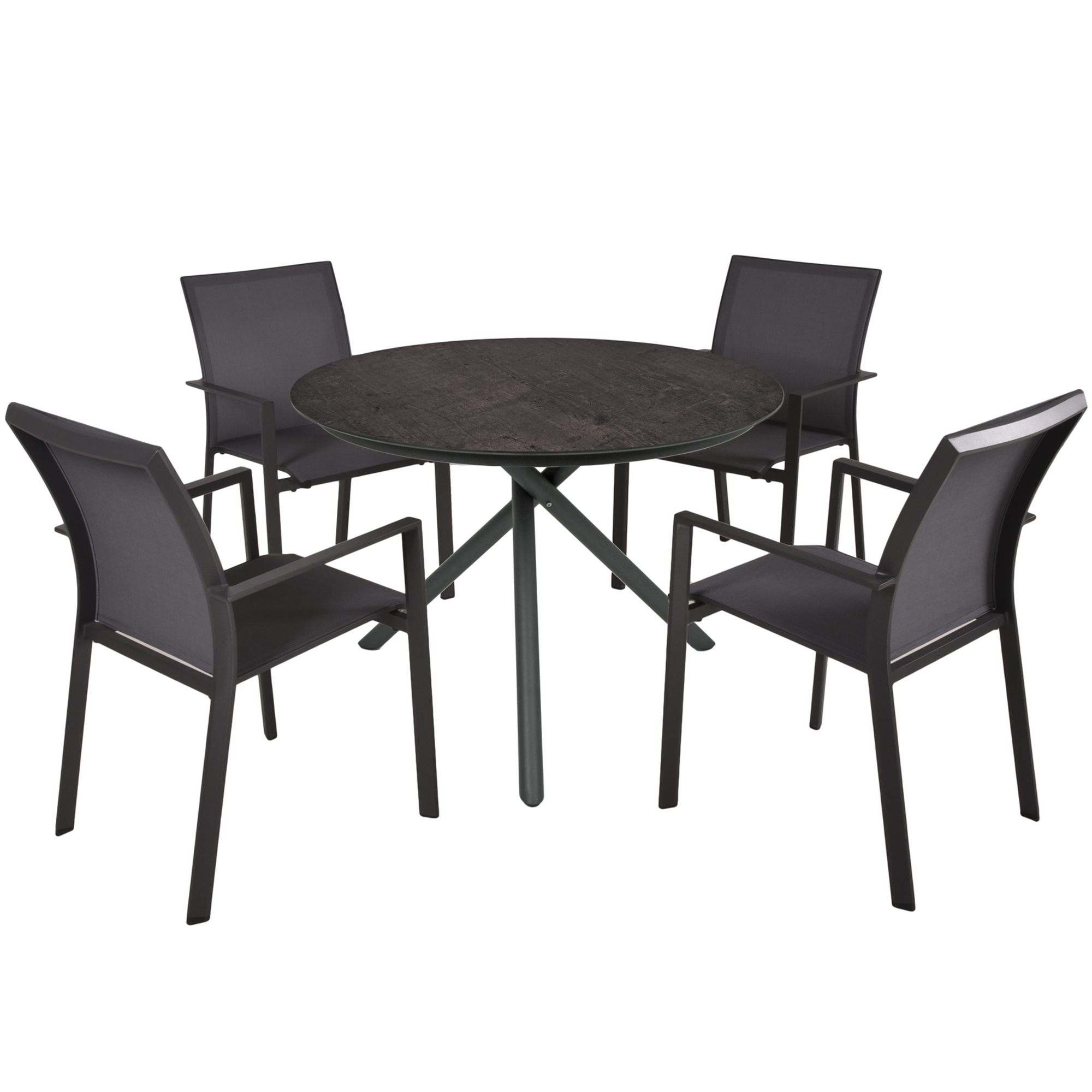 Gartenmöbelset 'Sophia' für 4 Personen Aluminium