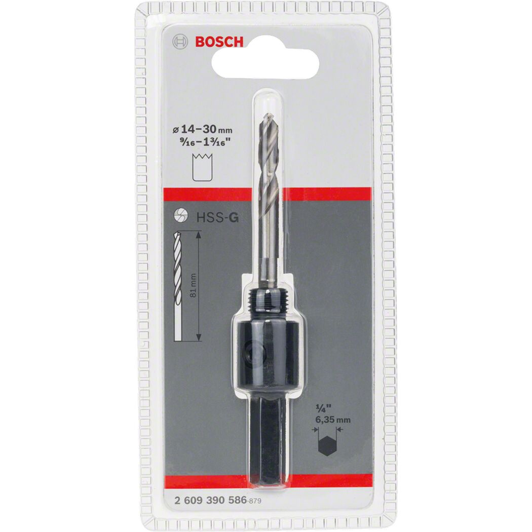 Sechskant-Adapter für Gewindelochsägen Ø 14-30 mm