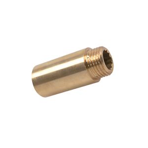 Hahnverlängerung Messing blank 1/2" x 40 mm