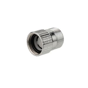 Schlauchplatzsicherung Messing verchromt 3/4", für Waschmaschine und Spülmaschine