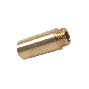 Hahnverlängerung Messing blank 1/2" x 50 mm
