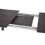 Gartenmöbel-Set 'Sophia' schwarz 7-teilig