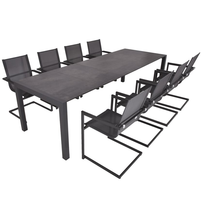 Gartenmöbelset 'Sophia' für 8 Personen Aluminium
