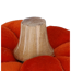 Deko-Kürbis orange 14 x 14 x 10 cm