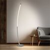 LED-Stehlampe 'Aljona' dimmbar 14,7 W 2600 lm warmweiß Ø 25 x 148 cm