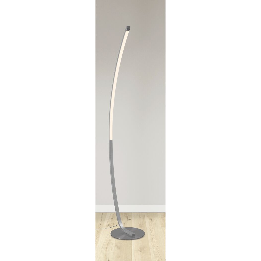 LED-Stehlampe 'Aljona' dimmbar 14,7 W 2600 lm warmweiß Ø 25 x 148 cm
