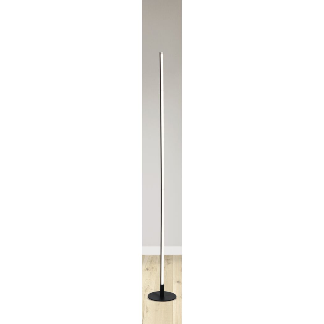 LED-Stehlampe 'Jette' dimmbar 12 W 1200 lm warmweiß 124 cm