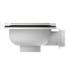 Korbventil 1 1/2" AG Ventilkelch Ø 114 mm, mit 1" Überlaufanschluss