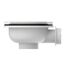 Korbventil 1 1/2" AG Ventilkelch Ø 114 mm, mit 1" Überlaufanschluss