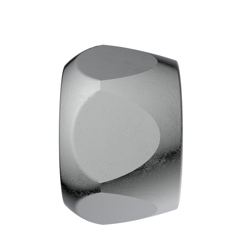 Quetschverschraubung-Überwurf Messing verchromt 3/8" x 10 mm