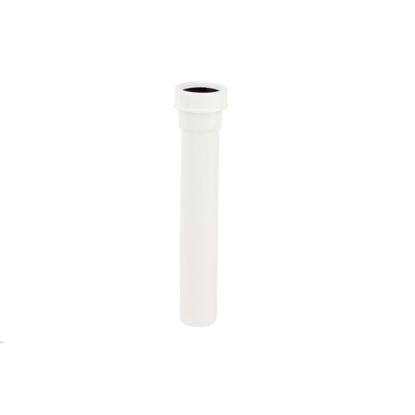 Verlängerungsrohr weiß 1 1/2" x 250 mm, für DN 40 mm Siphon
