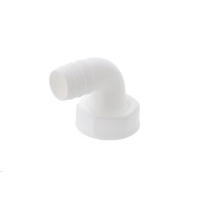 Geräteanschluss 90° Kunststoff weiß 1" IG x 3/4" T