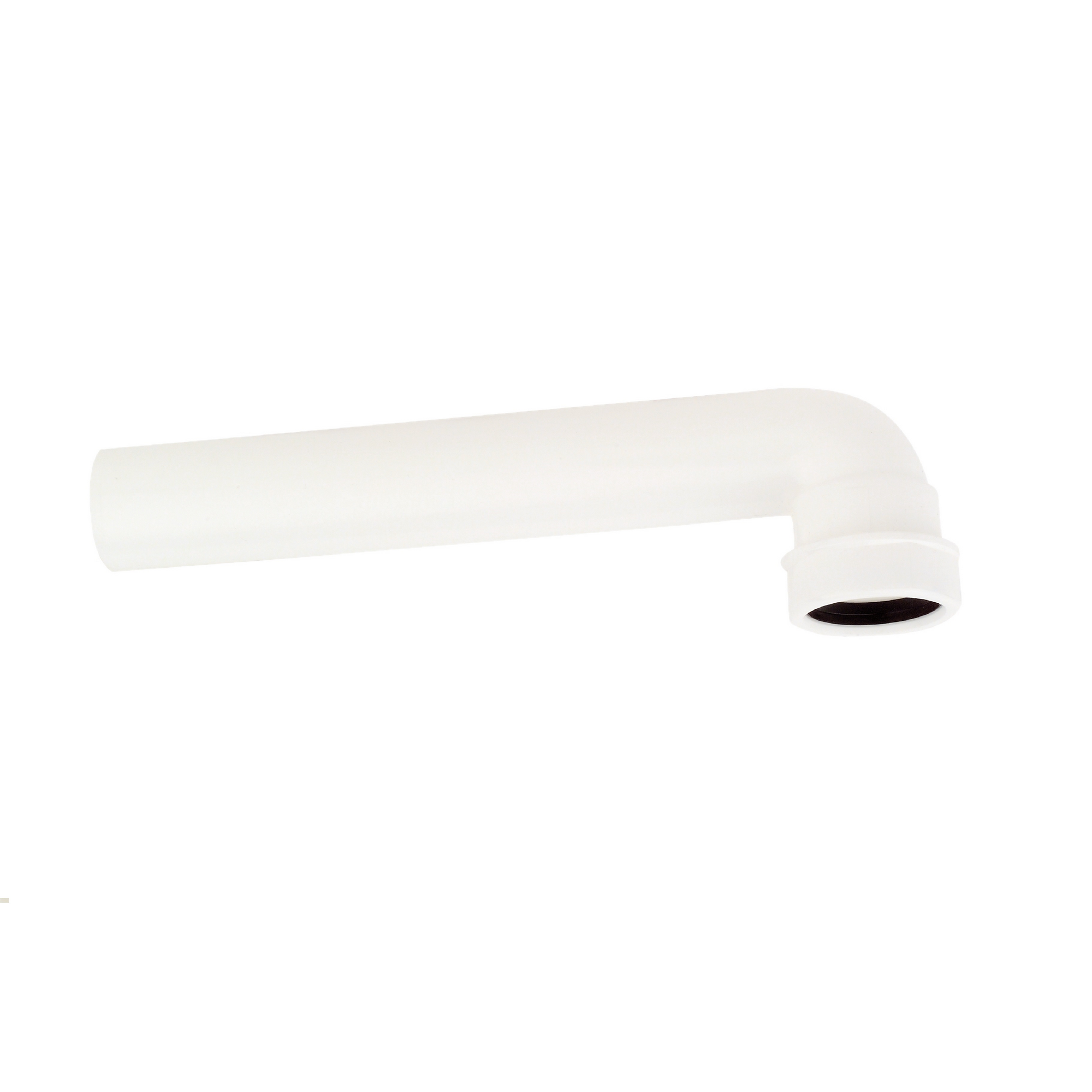 Abgangsbogen Kunststoff weiß 1 1/2" x 245 x 40 mm, zum Klemmen
