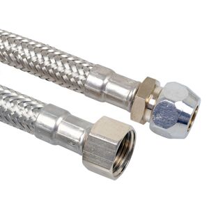 Flexschlauch 3/8"IG x 10 mmQ, 10 cm