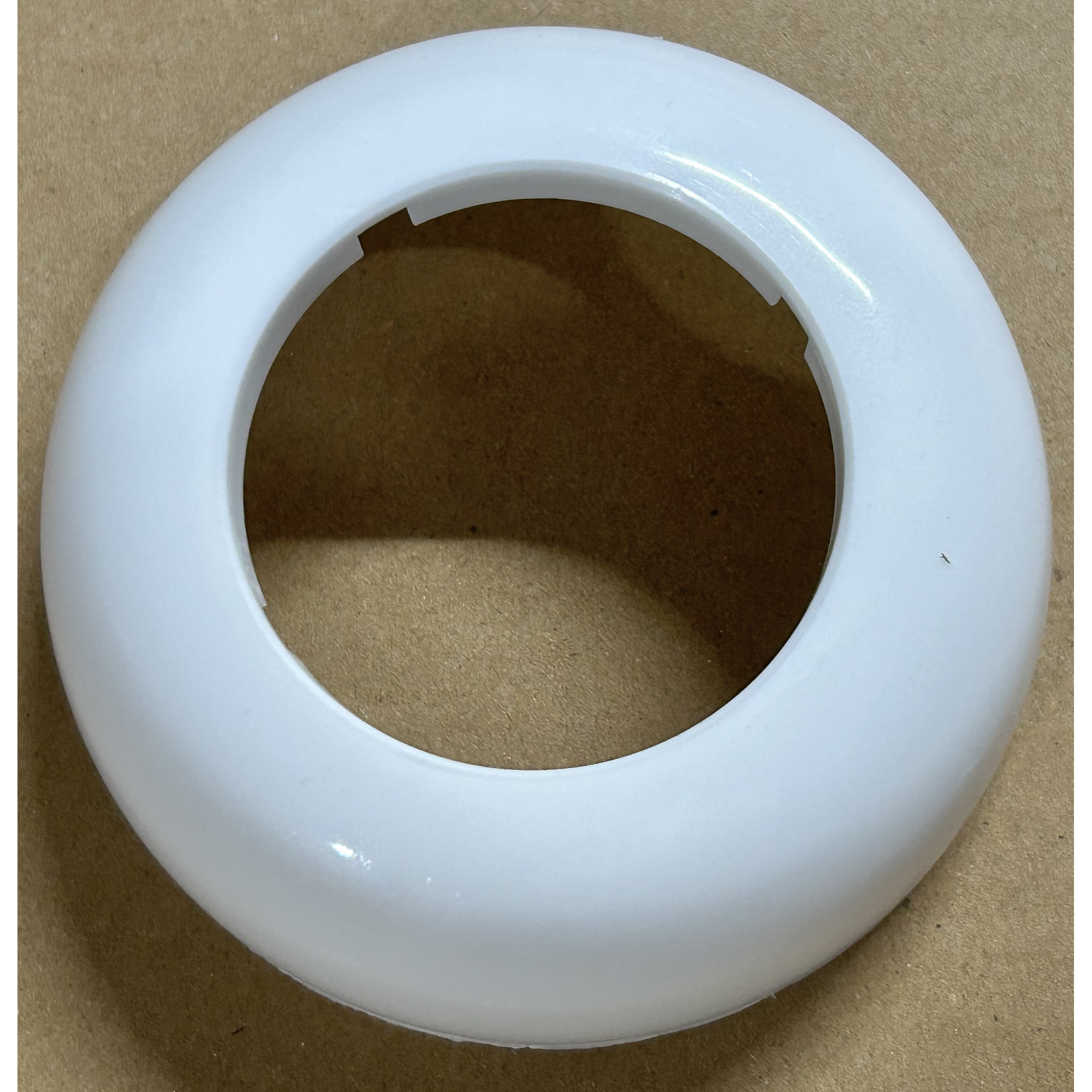 Rosette Kunststoff weiß für DN 50 Siphon