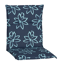Niedriglehner-Auflagen-Set 'Barcelona' hellblau/dunkelblau 50 x 101 x 6 cm 4 Stück