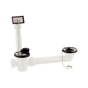Doppelspültisch-Ab- und Überlaufgarnitur 1 1/2" AG x 70 mm