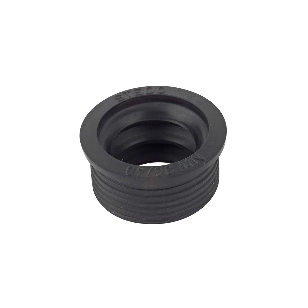 HT-Gumminippel kurz Ø 40 mm x 30 mm für Siphonabgang