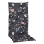 Hochlehner-Auflagen-Set 'Barcelona' grau/blau/pink 50 x 118 x 6 cm 4 Stück