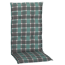 Hochlehner-Auflagen-Set 'Barcelona' türkis/grau 50 x 118 x 6 cm 4 Stück