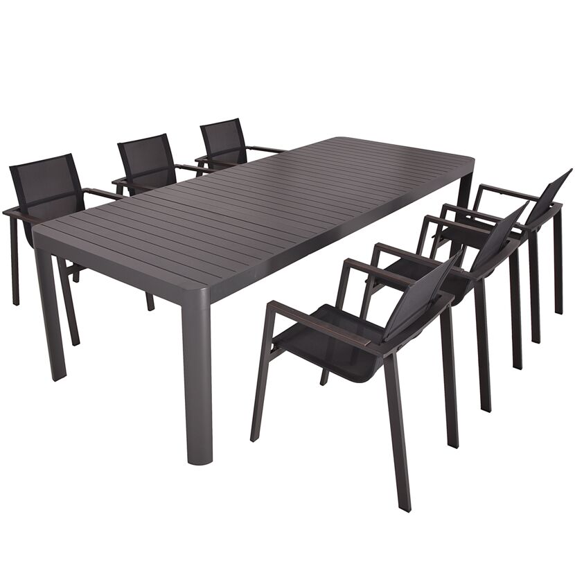 Gartenmöbelset 'Amira' für 6 Personen Aluminium
