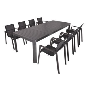 Gartenmöbelset 'Amira' für 8 Personen Aluminium