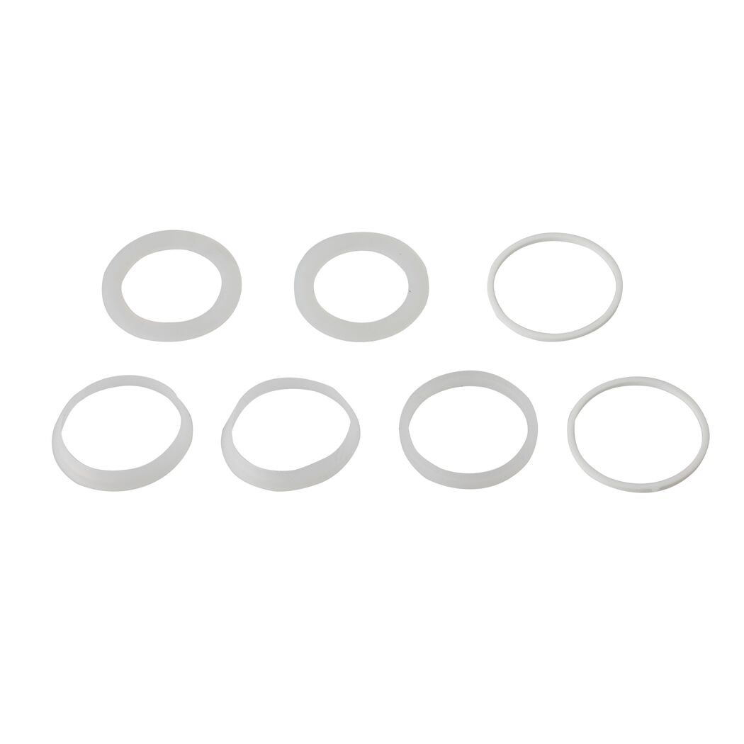Siphon-Dichtungs-Sortiment Silikon 1 1/2" x 40 mm, 7-teilig