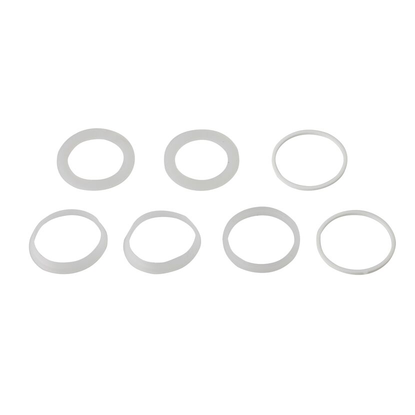 Siphon-Dichtungs-Sortiment Silikon 1 1/2" x 40 mm, 7-teilig