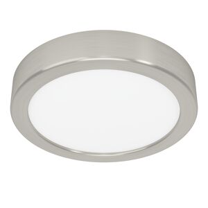 Deckenleuchte 'Fueva 6' Ø 16,6 cm nickel-matt/weiß 7,5 W