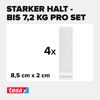 Powerstrips Click Klett-Klebepads large 4 x 2 Stück