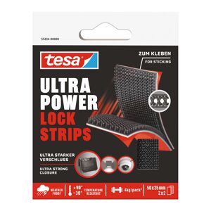 Klettstreifen 'Ultra Power Lock' 2,5 x 5 cm 4 Stück
