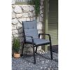 Niedriglehner-Auflagenset 'Belm' grau/weiß 50 x 101 x 6 cm 6 Stück